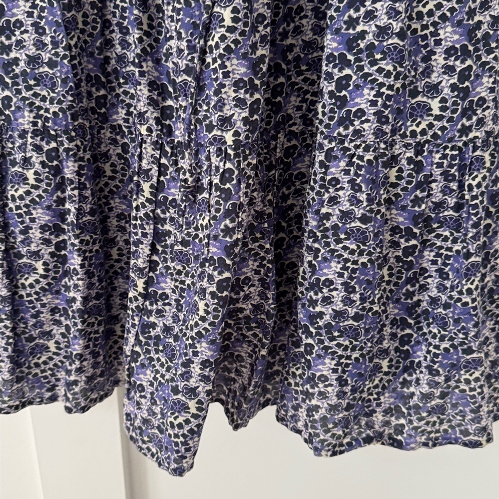 ba&sh Iris Printed Mini Dress Size 2 - Picture 6 of 12